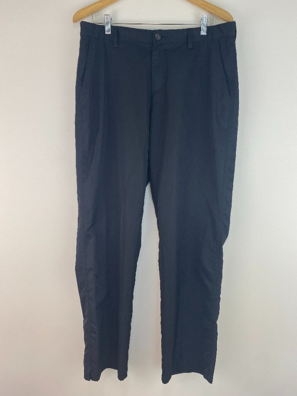 Adidas Men's Performance Golf Pants Black Flap Pocket Slacks